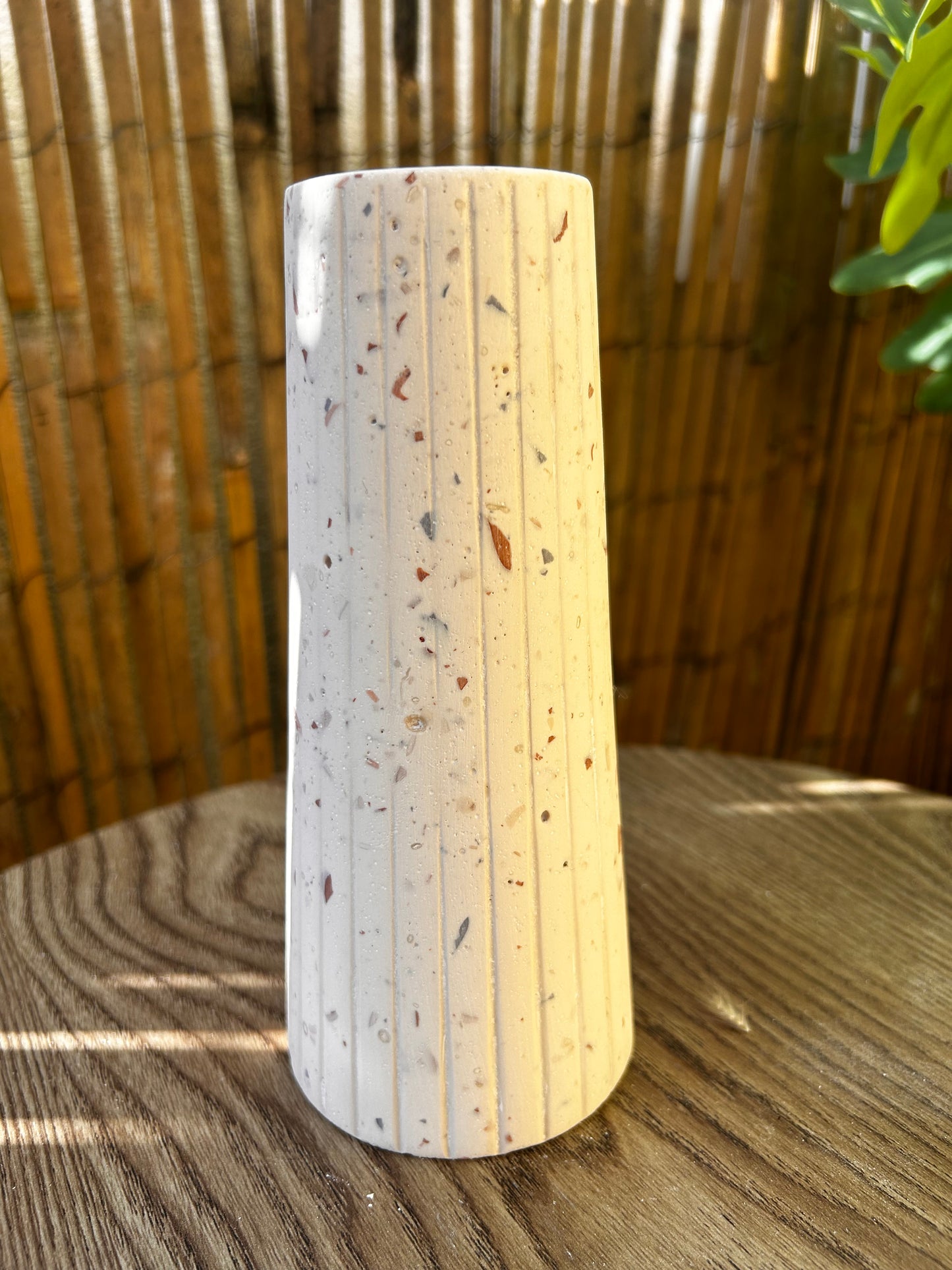 Grand vase terrazzo