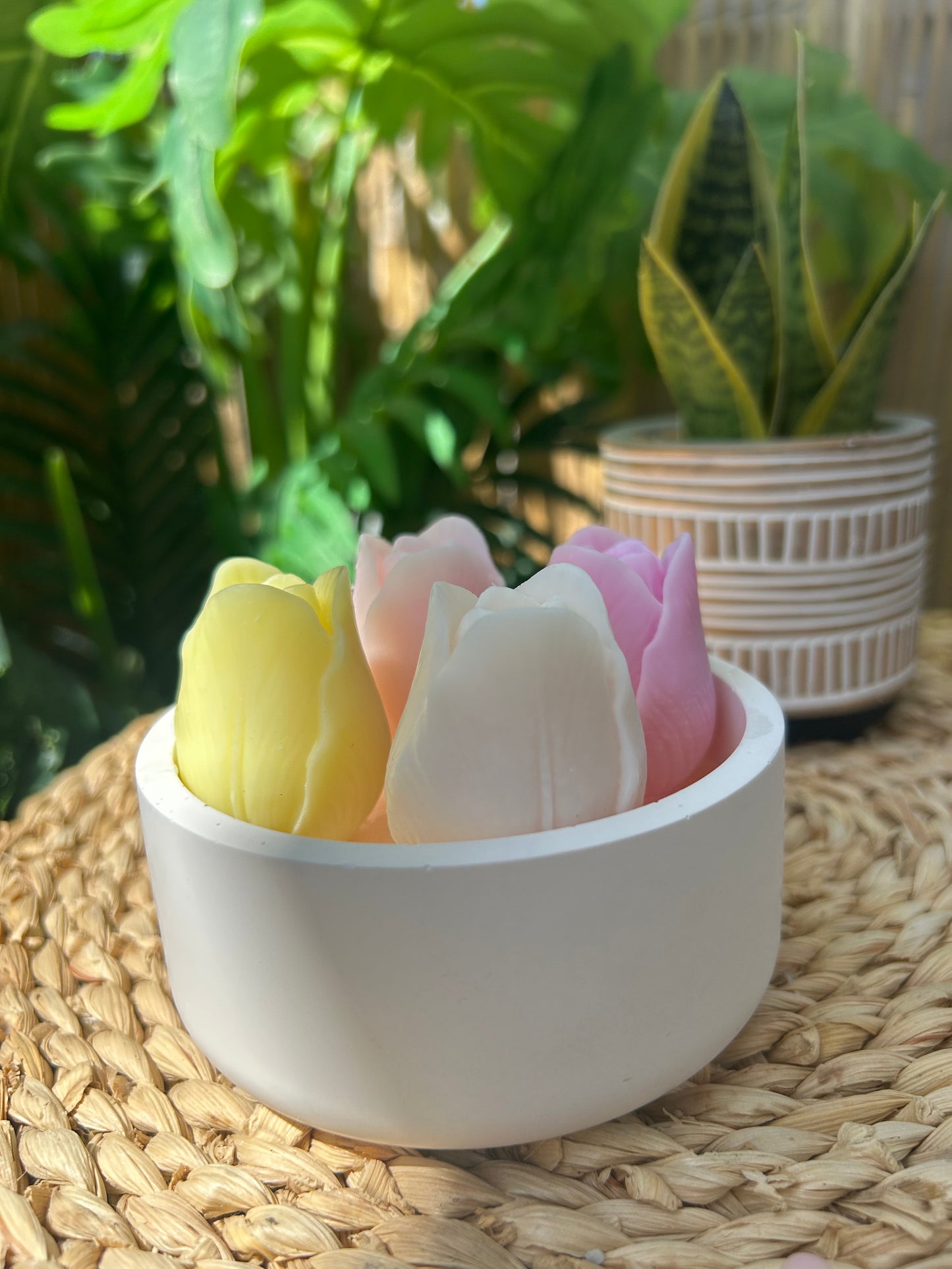 Bougie Tulipes