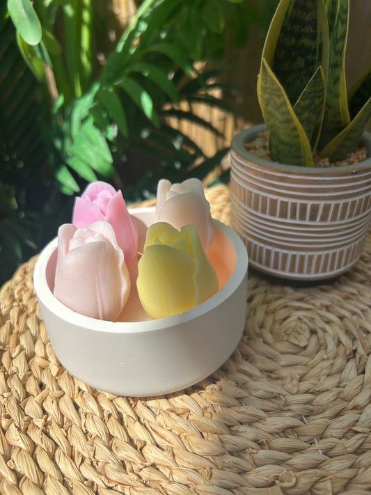 Bougie Tulipes